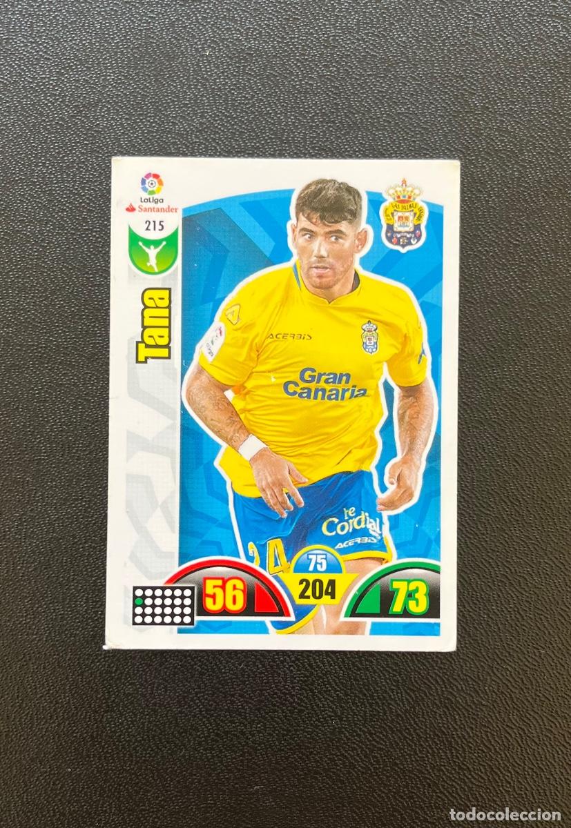Cromos de f&uacute;tbol: 215 TANA UD LAS PALMAS ADRENALYN 2017 2018 CROMO PANINI LA LIGA SANTANDER 17 18