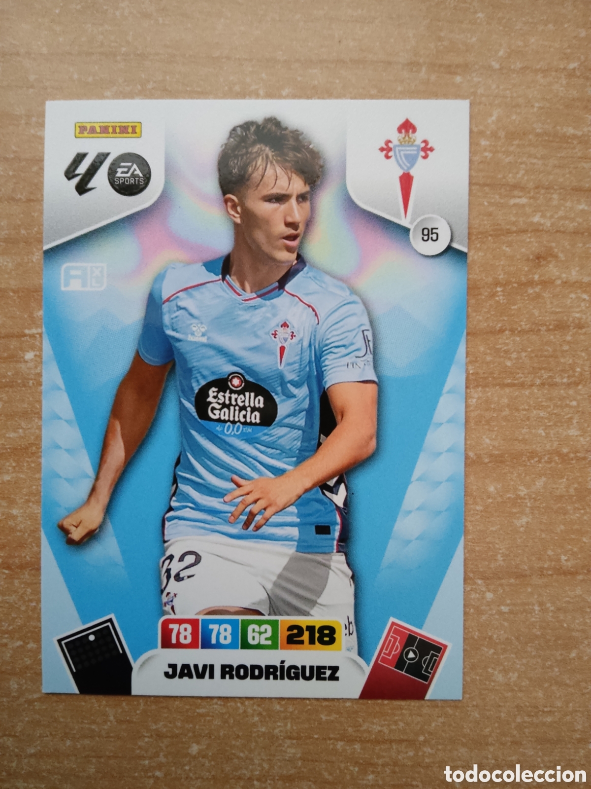 Cromos de f&uacute;tbol: 95 JAVI RODRIGUEZ CELTA ADRENALYN XL LIGA 2025 2026