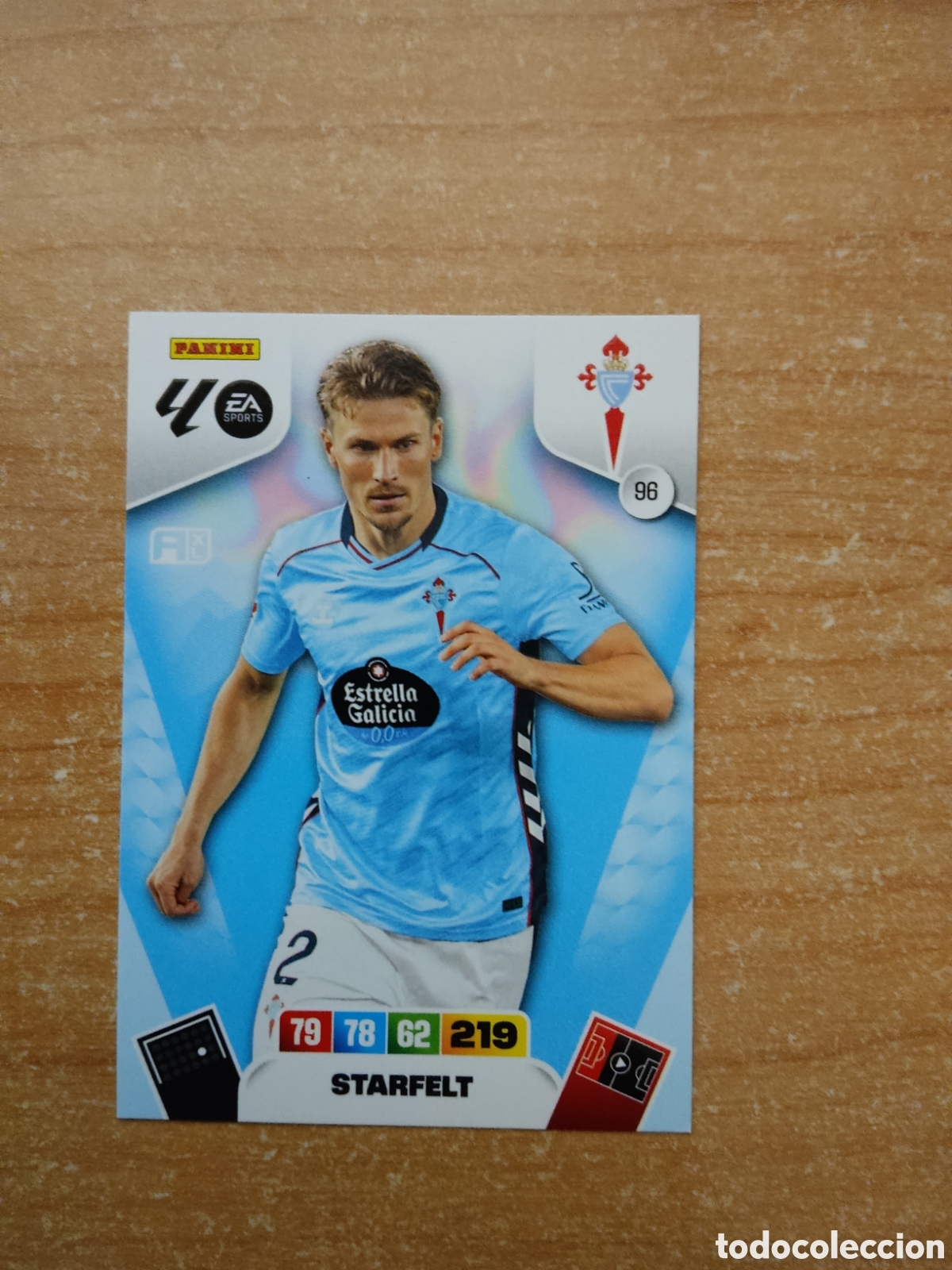 Cromos de f&uacute;tbol: 96 STARFELT CELTA ADRENALYN XL LIGA 2025 2026