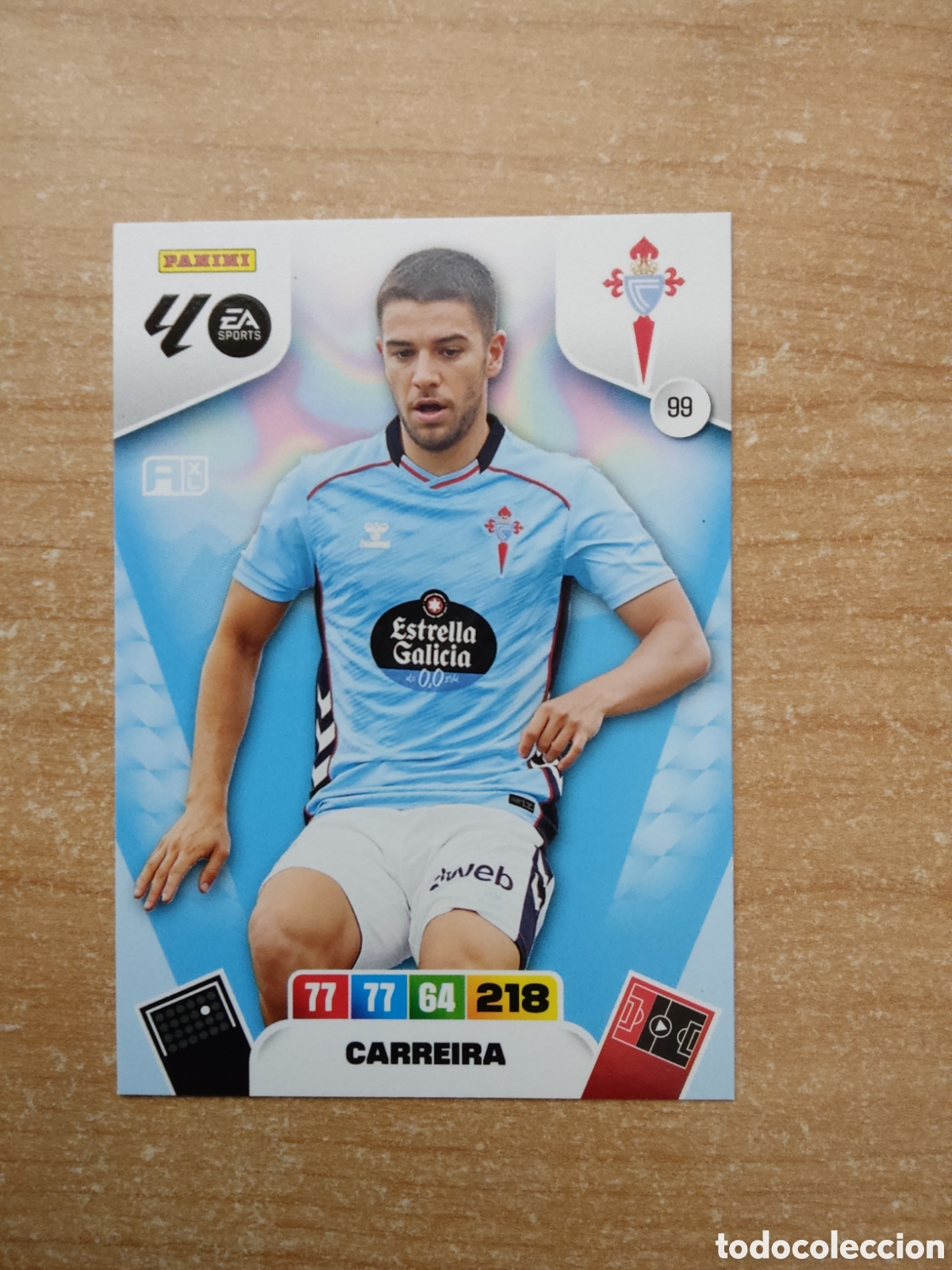 Cromos de f&uacute;tbol: 99 CARREIRA CELTA ADRENALYN XL LIGA 2025 2026
