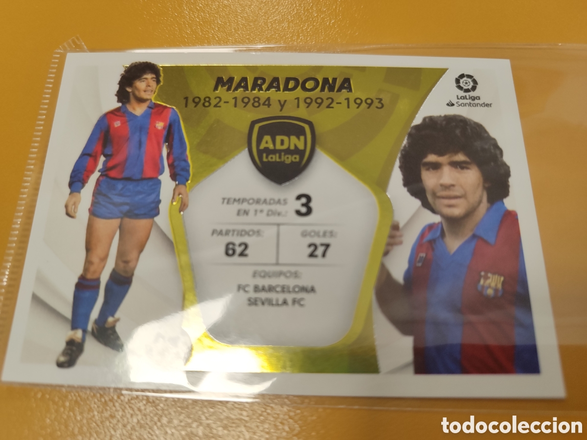 Cromos de f&uacute;tbol: Maradona ADN la liga, Este 21/22