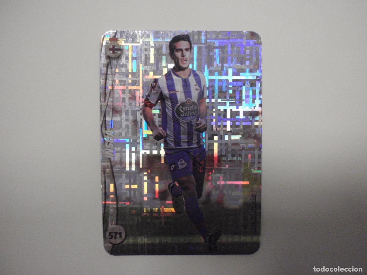 Cromos de f&uacute;tbol: 571 INSUA Deportivo TOP 15 Versi&oacute;n MATRIX. LAS FICHAS QUIZ DE LA LIGA 2014 2015 MUNDICROMO
