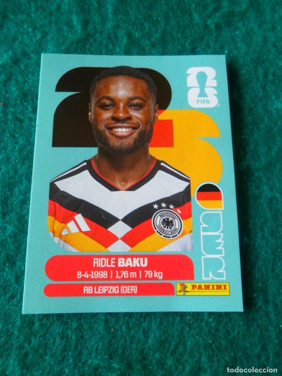 Cromos de Futebol: CROMO FIFA WORLD CUP 2026. PANINI. RIDLE BAKU. GER 8