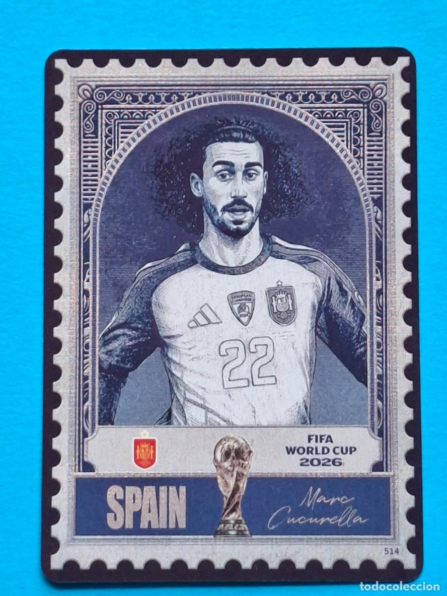 Cromos de f&uacute;tbol: Stamp #514 MARC CUCURELLA (Spain) - PANINI KAYOU (China) FIFA World Cup 2026