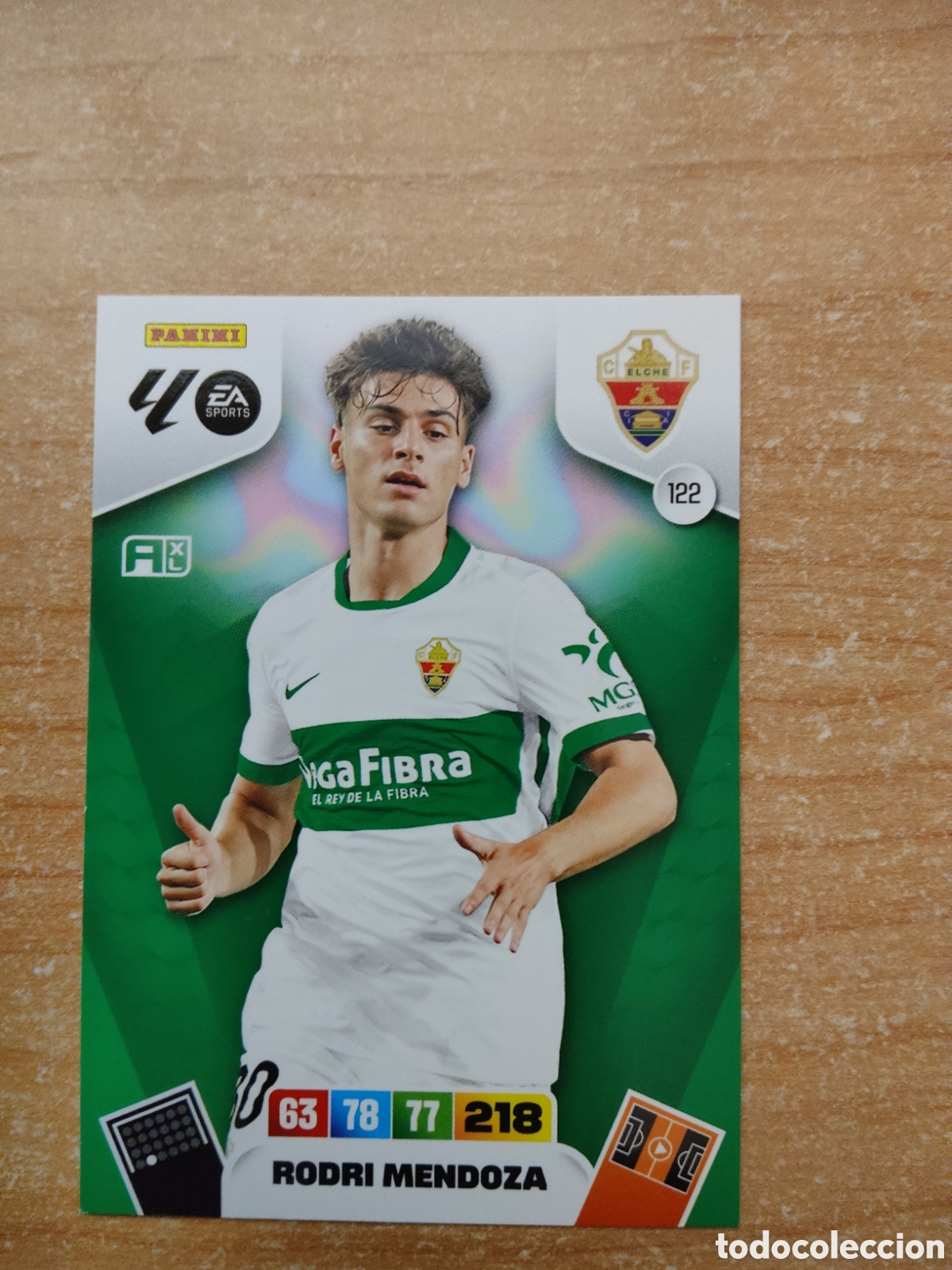 Figurine di Calcio: 122 RODRI MENDOZA ELCHE ADRENALYN XL LIGA 2025 2026