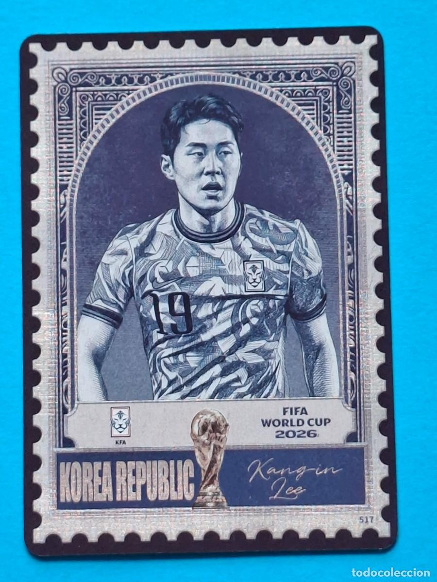 Cromos de f&uacute;tbol: Stamp #517 KANG-IN LEE (Korea Republic) - PANINI KAYOU (China) FIFA World Cup 2026
