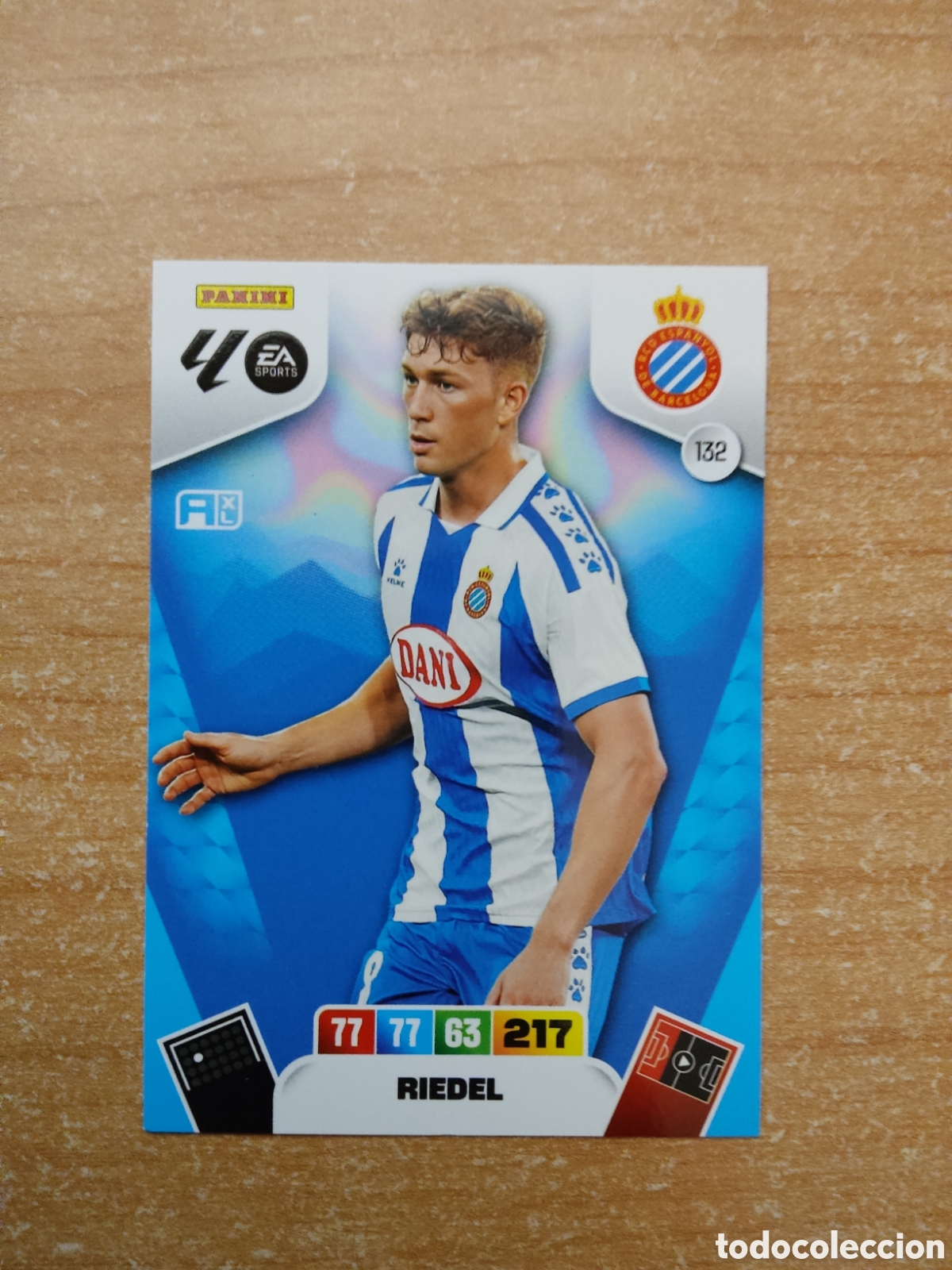 Cromos de f&uacute;tbol: 132 RIEDEL ESPANYOL ADRENALYN XL LIGA 2025 2026
