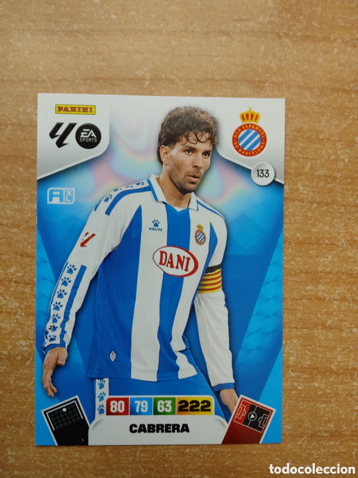 Cromos de f&uacute;tbol: 133 CABRERA ESPANYOL ADRENALYN XL LIGA 2025 2026