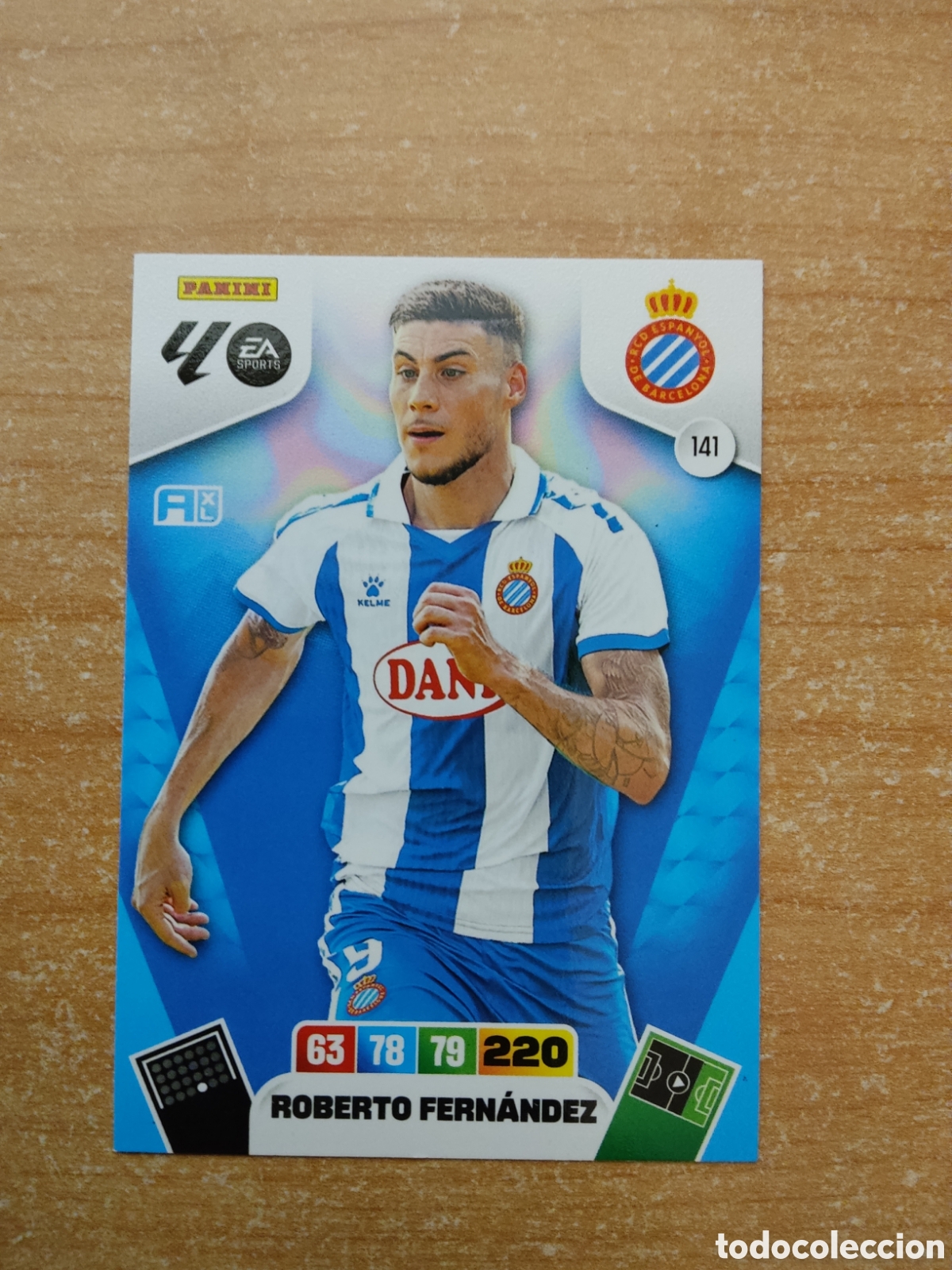 Cromos de f&uacute;tbol: 141 ROBERTO FERNANDEZ ESPANYOL ADRENALYN XL LIGA 2025 2026