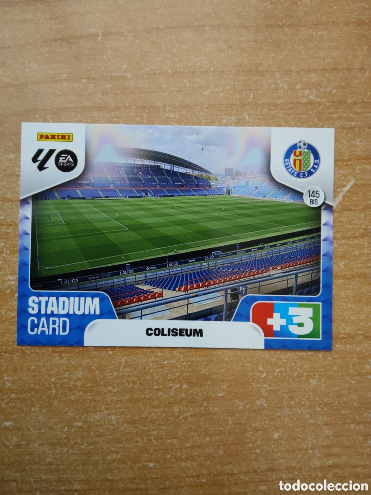 Cromos de f&uacute;tbol: 145 BIS COLISEUM GETAFE ADRENALYN XL LIGA 2025 2026