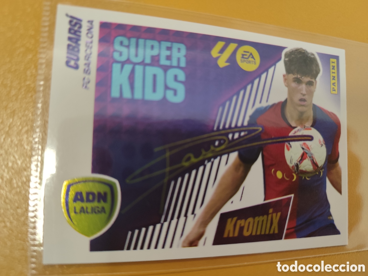 Cromos de f&uacute;tbol: Cubarsi firmado, Super Kids,Este 25/26
