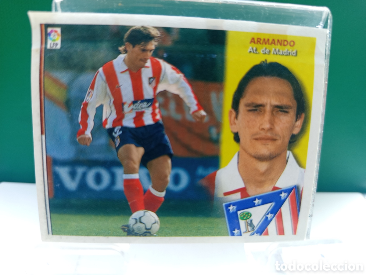 Football Stickers: ❇️ CROMO ⚽ ARMANDO ATL&Eacute;TICO DE MADRID LIGA 02 03 2002 2003 ESTE LFP PANINI DESPEGADO VENTANILLA ❇️