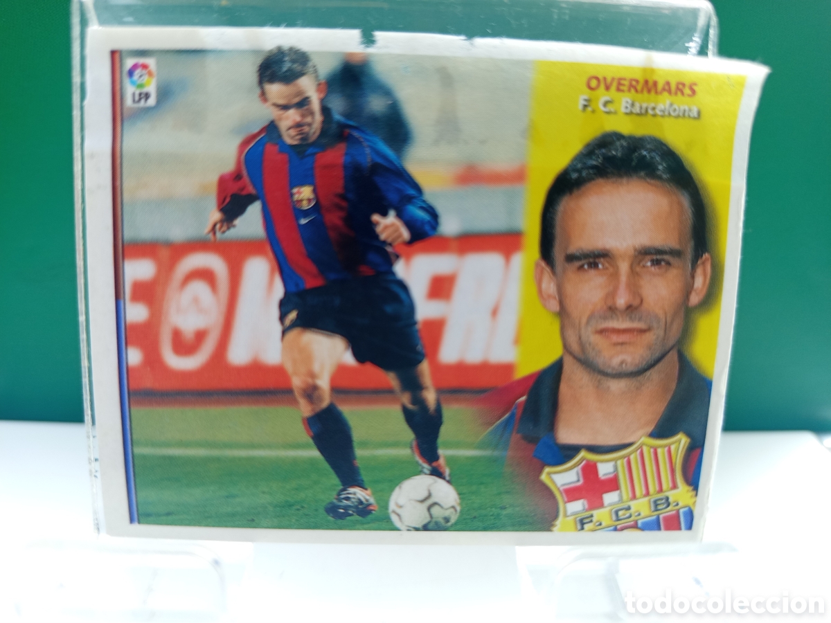 Cromos de f&uacute;tbol: ❇️ CROMO ⚽ OVERMARS BARCELONA LIGA 02 03 2002 2003 ESTE LFP PANINI DESPEGADO VENTANILLA ❇️