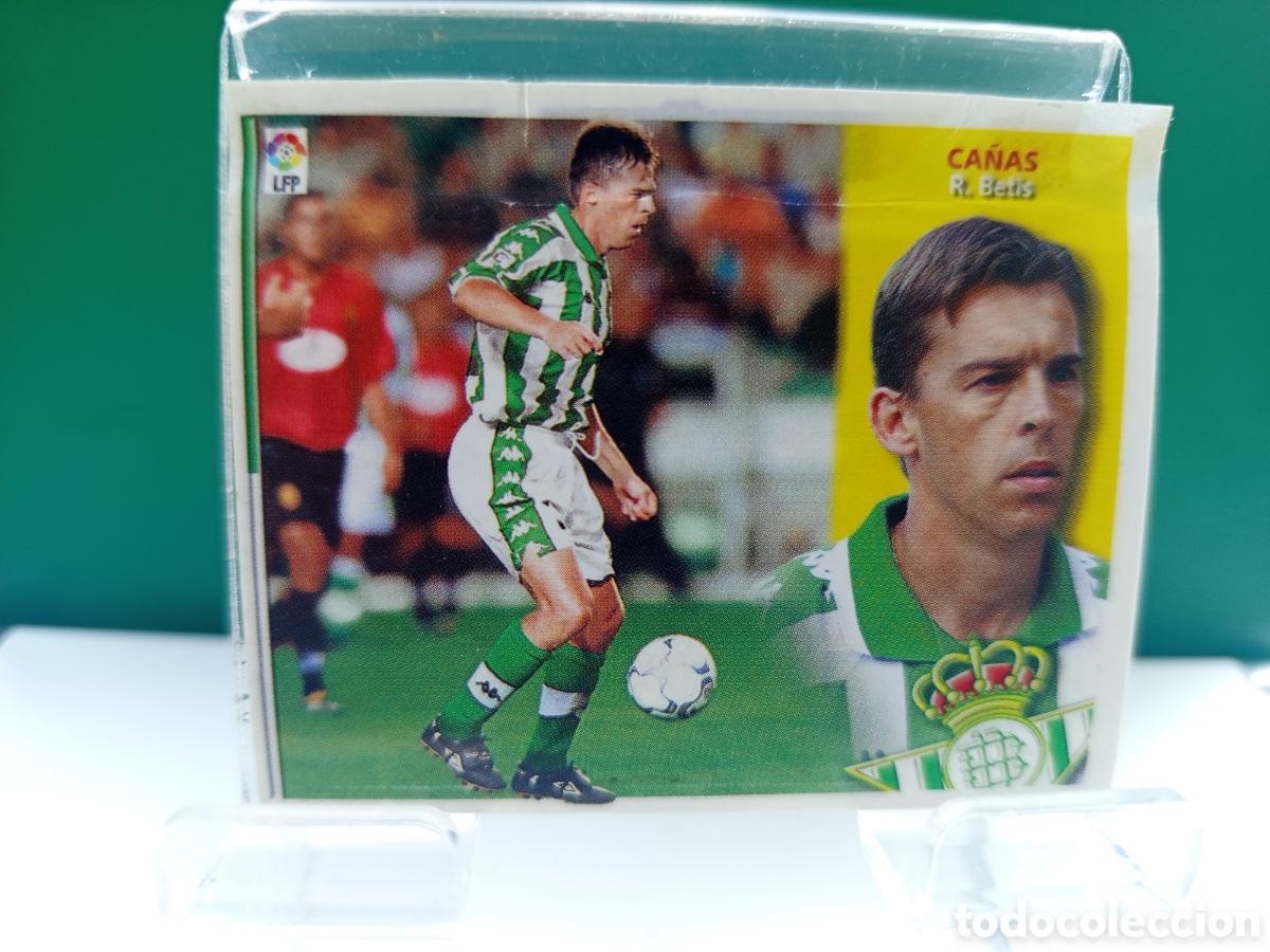 Cartes &agrave; collectionner de Football: ❇️ CROMO ⚽ CA&Ntilde;AS BETIS LIGA 02 03 2002 2003 ESTE LFP PANINI DESPEGADO EN VENTANILLA ❇️