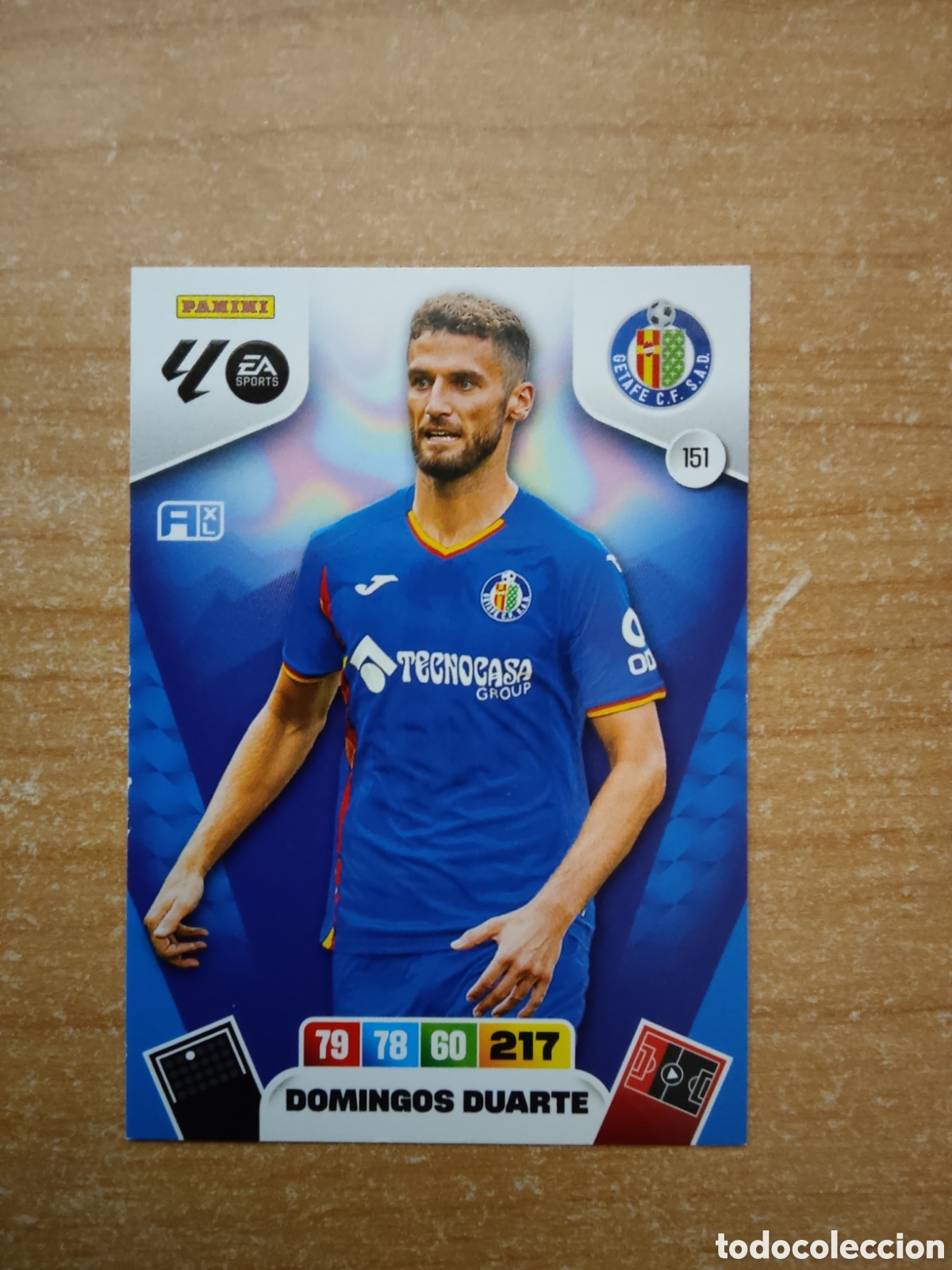 Cromos de f&uacute;tbol: 151 DOMINGOS DUARTE GETAFE ADRENALYN XL LIGA 2025 2026