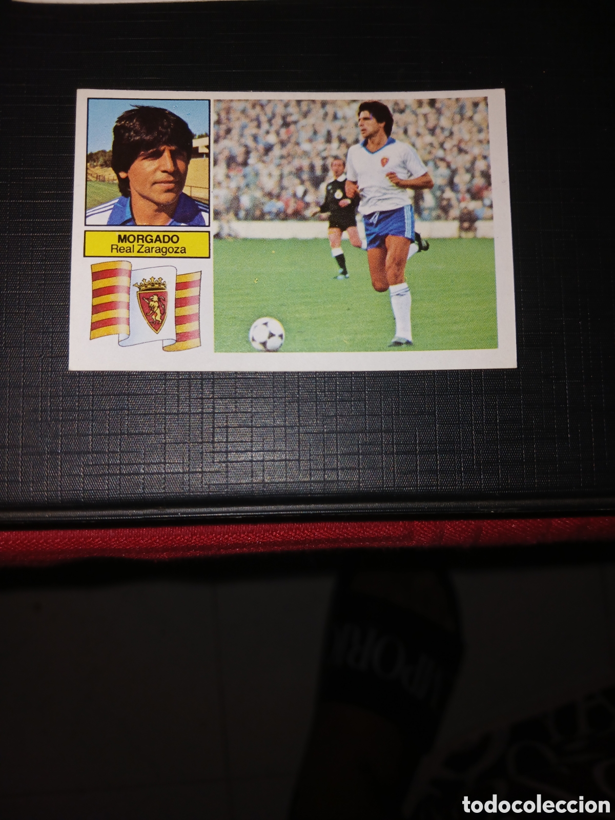 Cromos de f&uacute;tbol: Cromo Morgado - Real Zaragoza - Liga 82 83 / 1982 1983 - Ed. Este