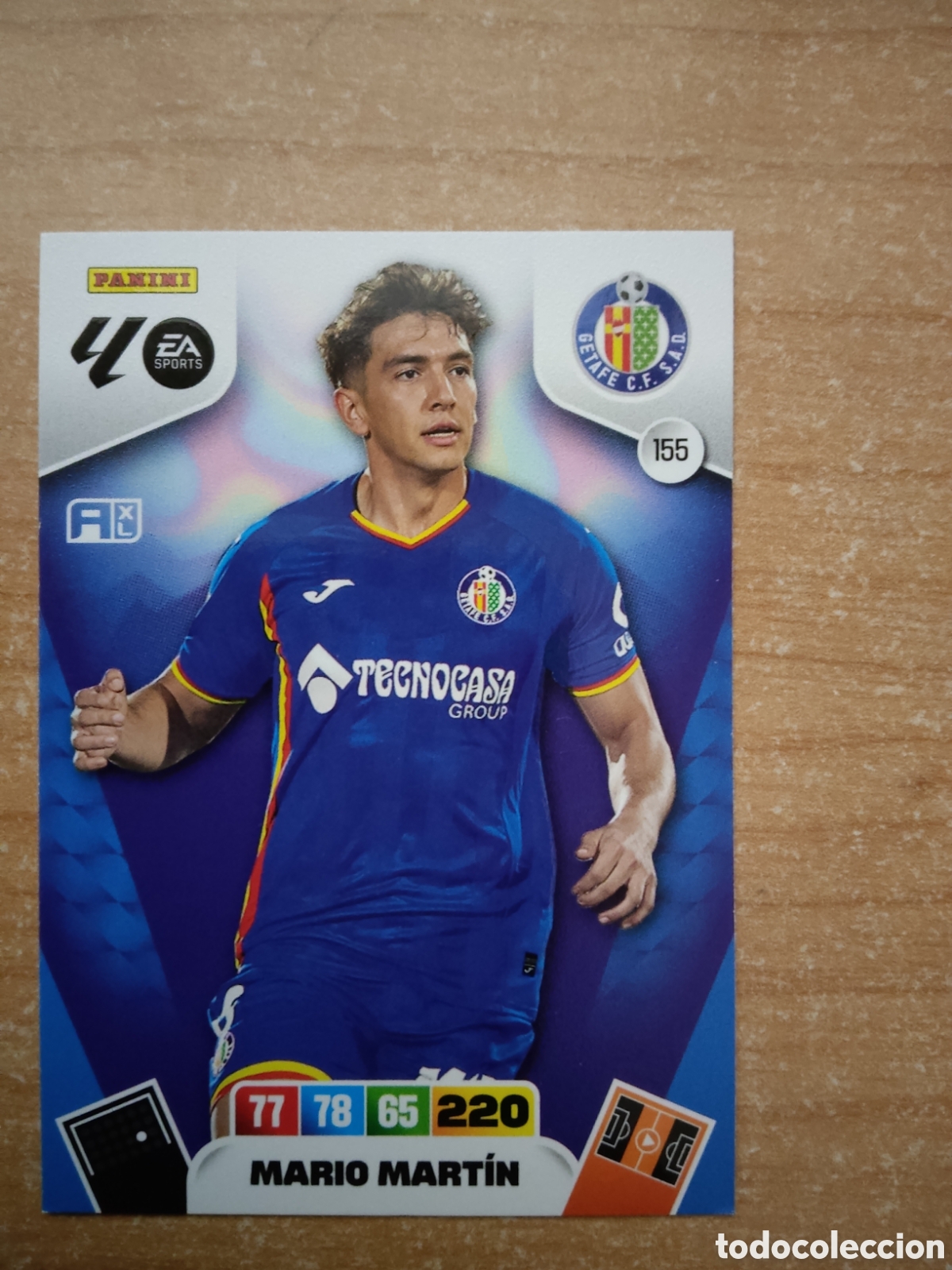 Cromos de f&uacute;tbol: 155 MARIO MARTIN GETAFE ADRENALYN XL LIGA 2025 2026