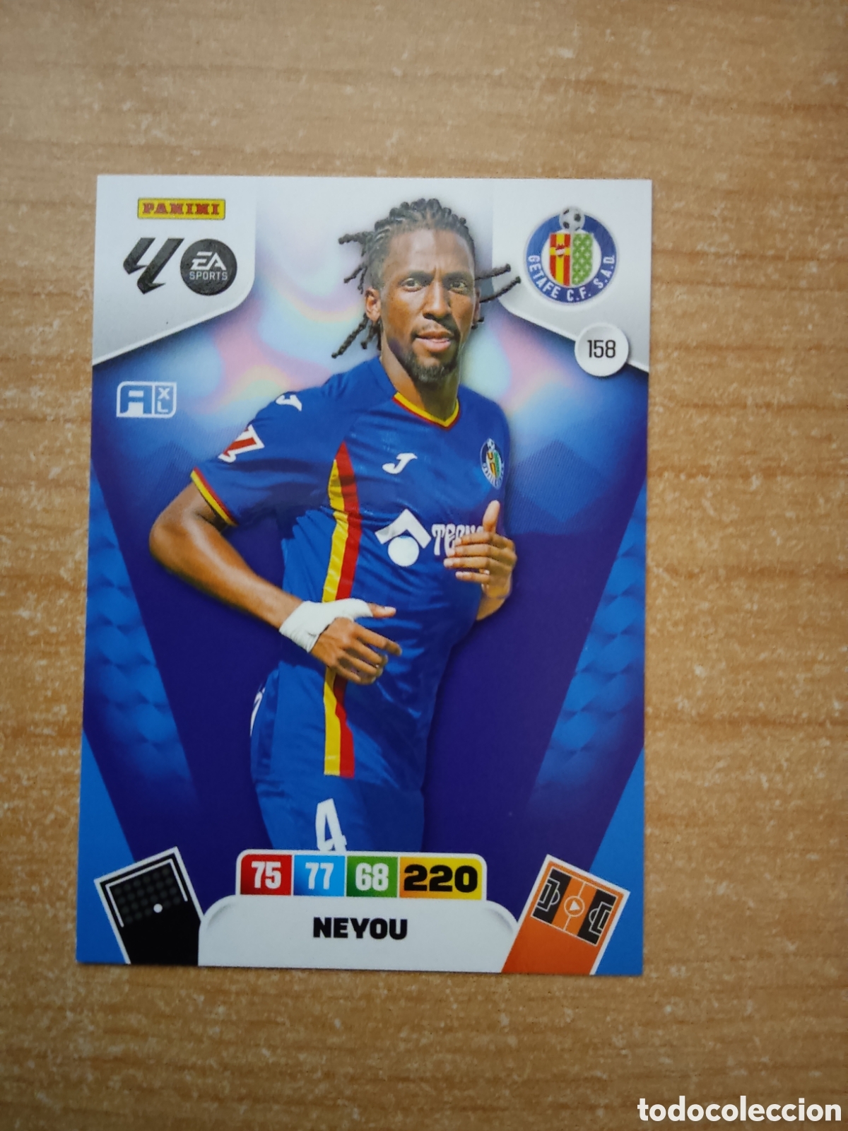 Cromos de f&uacute;tbol: 158 NEYOU GETAFE ADRENALYN XL LIGA 2025 2026