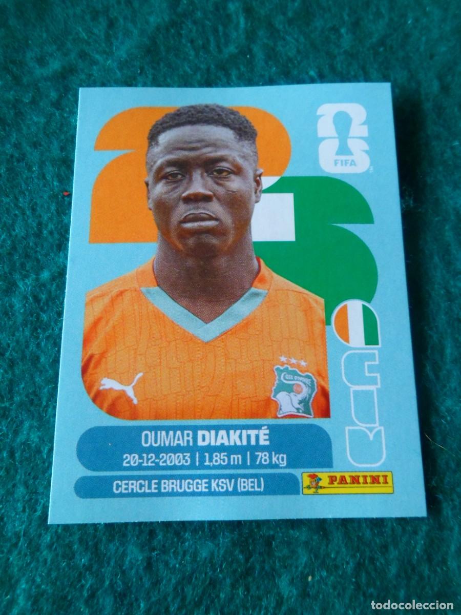 Cromos de f&uacute;tbol: CROMO FIFA WORLD CUP 2026. PANINI. OUMAR DIAKIT&Eacute;. CIV 20