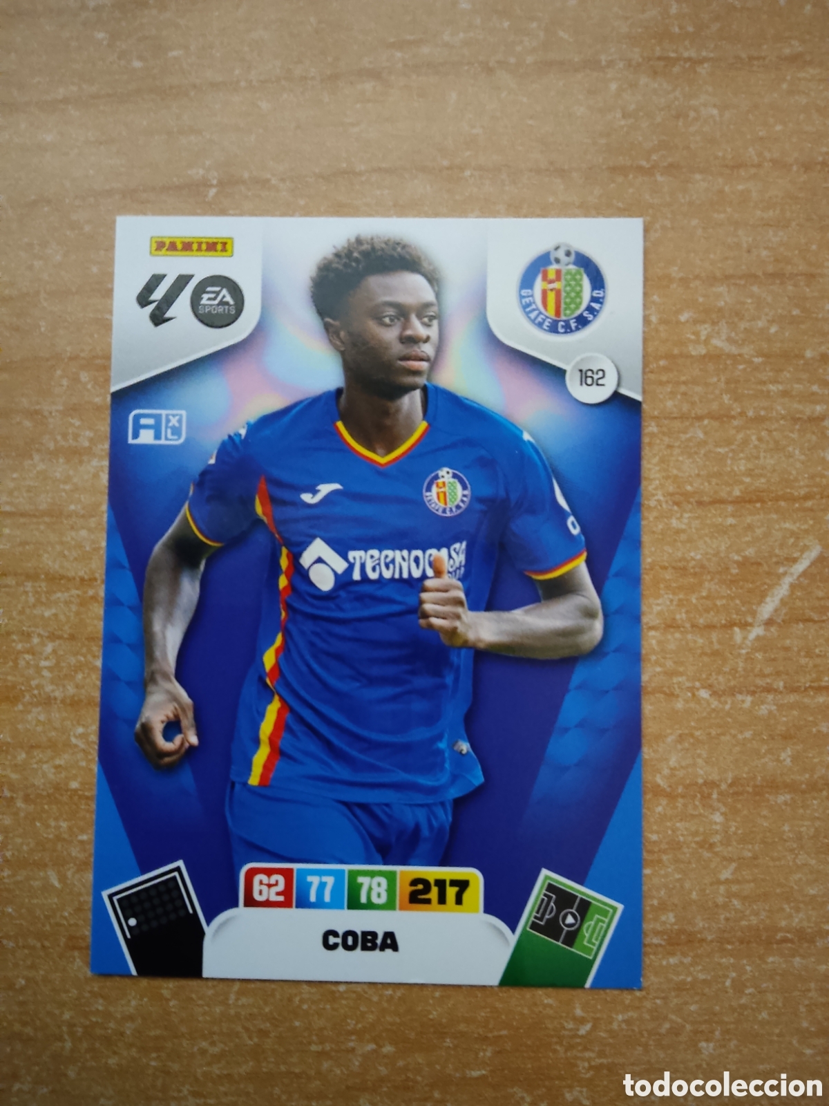 Cromos de f&uacute;tbol: 162 COBA GETAFE ADRENALYN XL LIGA 2025 2026