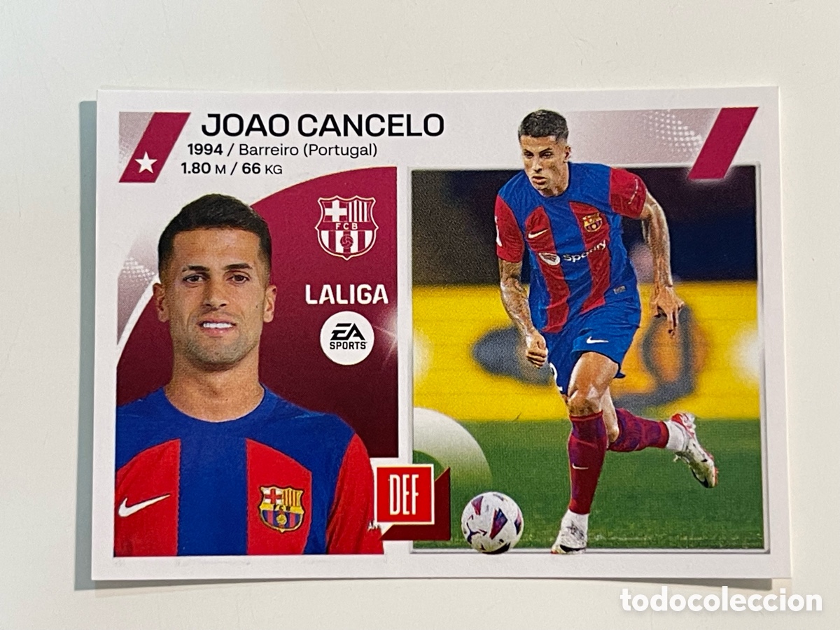 Football Stickers: Cromo JOAO CANCELO colecci&oacute;n album de cromos LIGA 2023-24 Coleccciones Este Panini