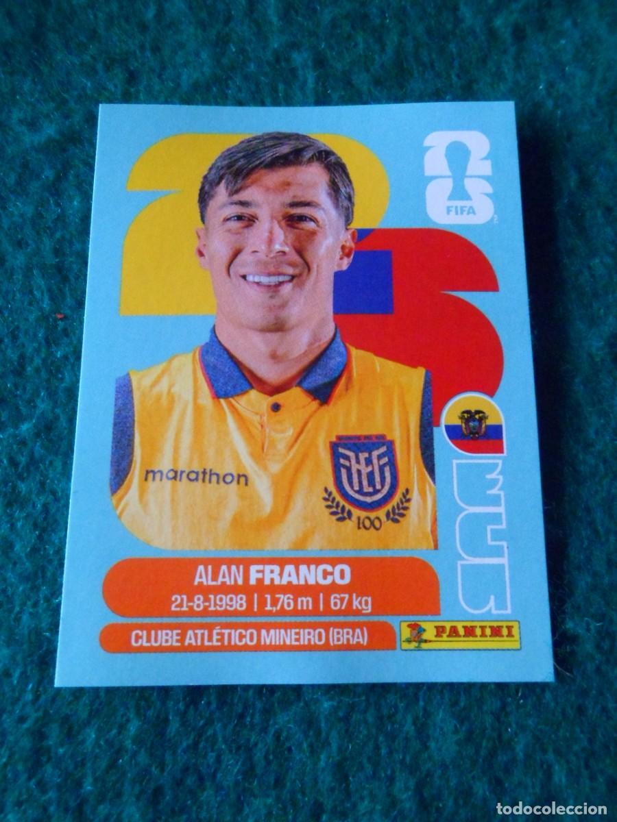 Cromos de f&uacute;tbol: CROMO FIFA WORLD CUP 2026. PANINI. ALAN FRANCO. ECU 10