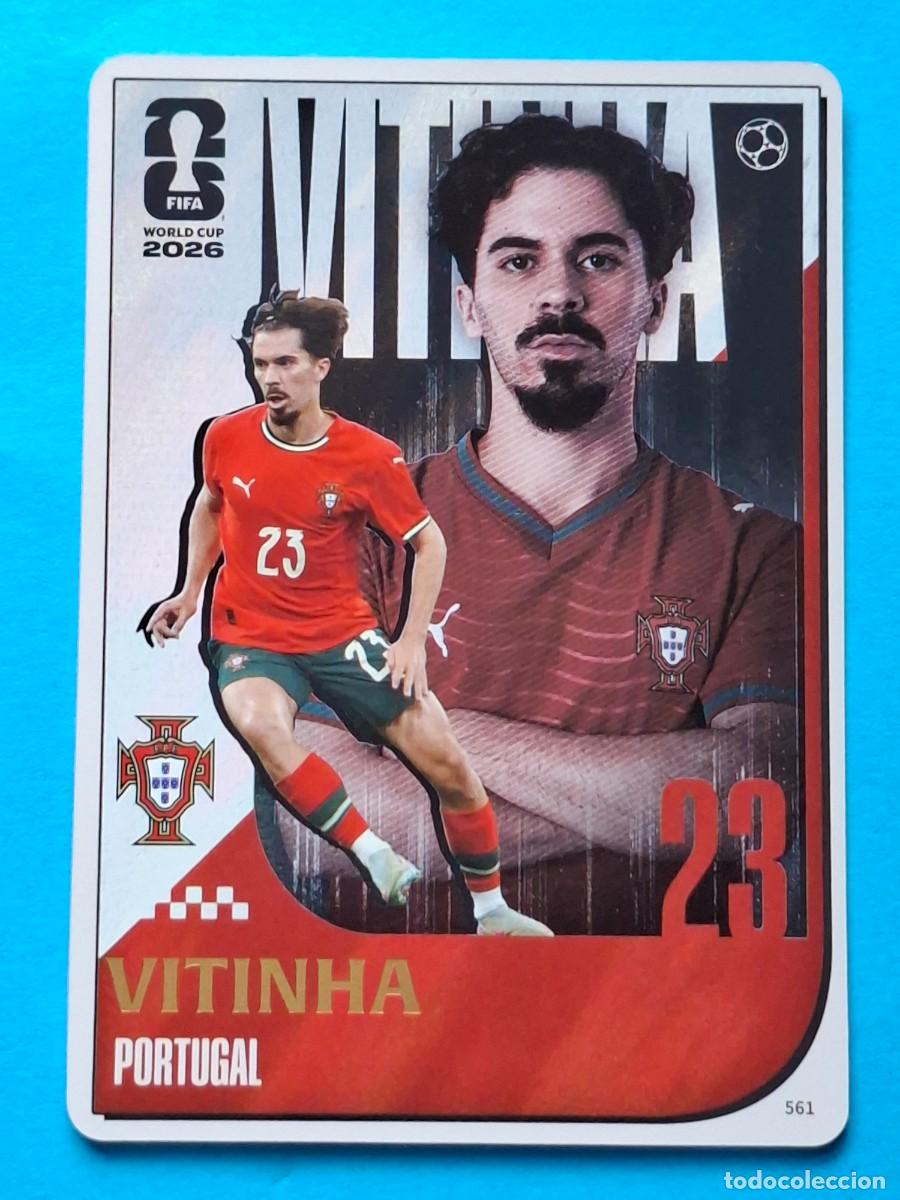 Cromos de f&uacute;tbol: Pictorial #561 VITINHA (Portugal) - PANINI KAYOU (China) FIFA World Cup 2026