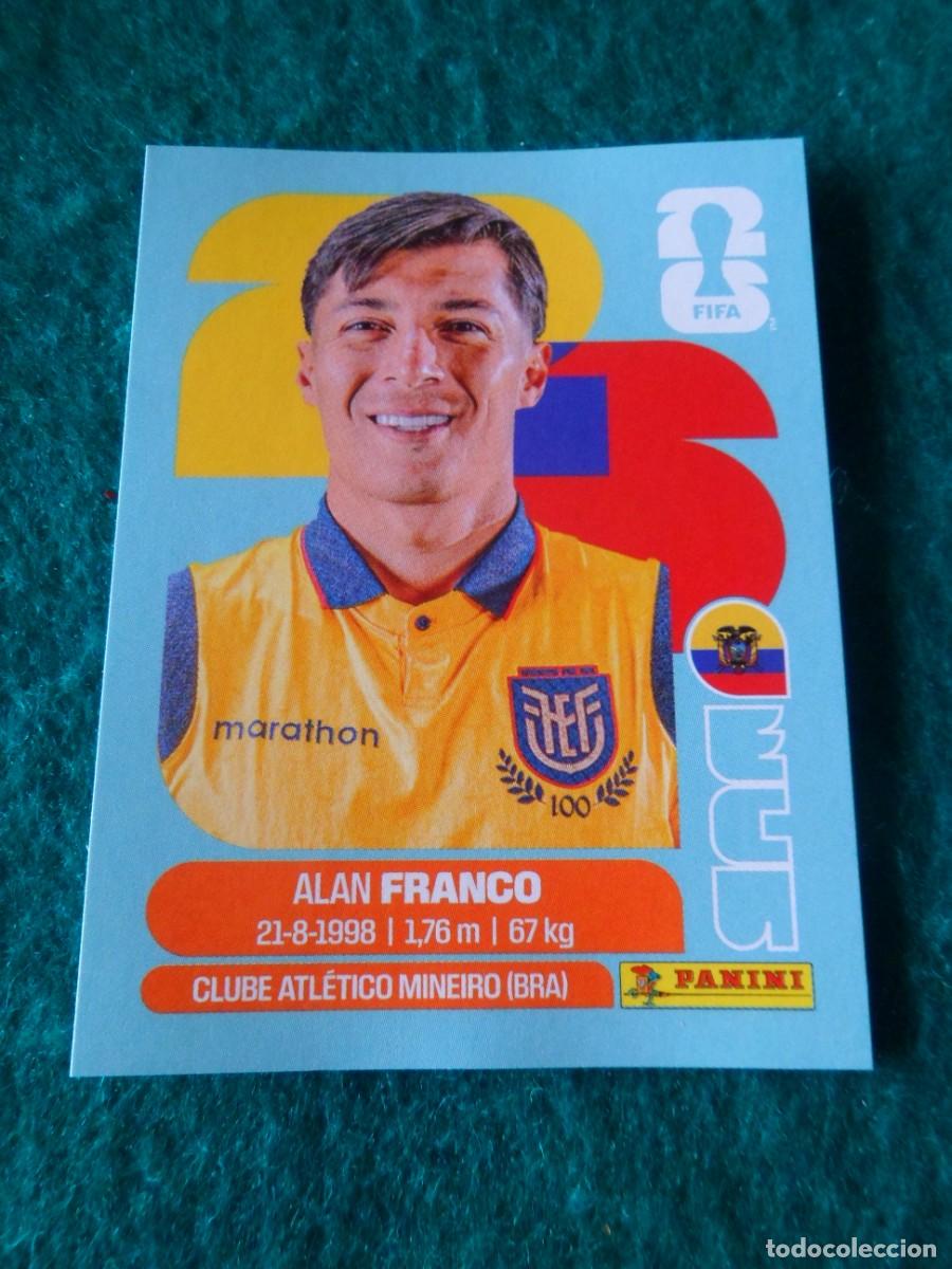 Cromos de f&uacute;tbol: CROMO FIFA WORLD CUP 2026. PANINI. ALAN FRANCO. ECU 10