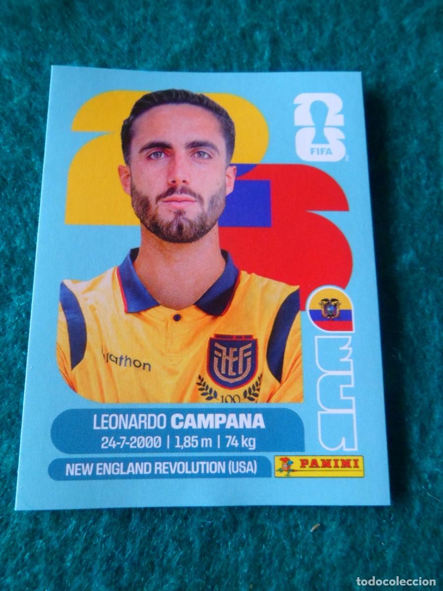 Cromos de f&uacute;tbol: CROMO FIFA WORLD CUP 2026. PANINI. LEONARDO CAMPANA. ECU 15