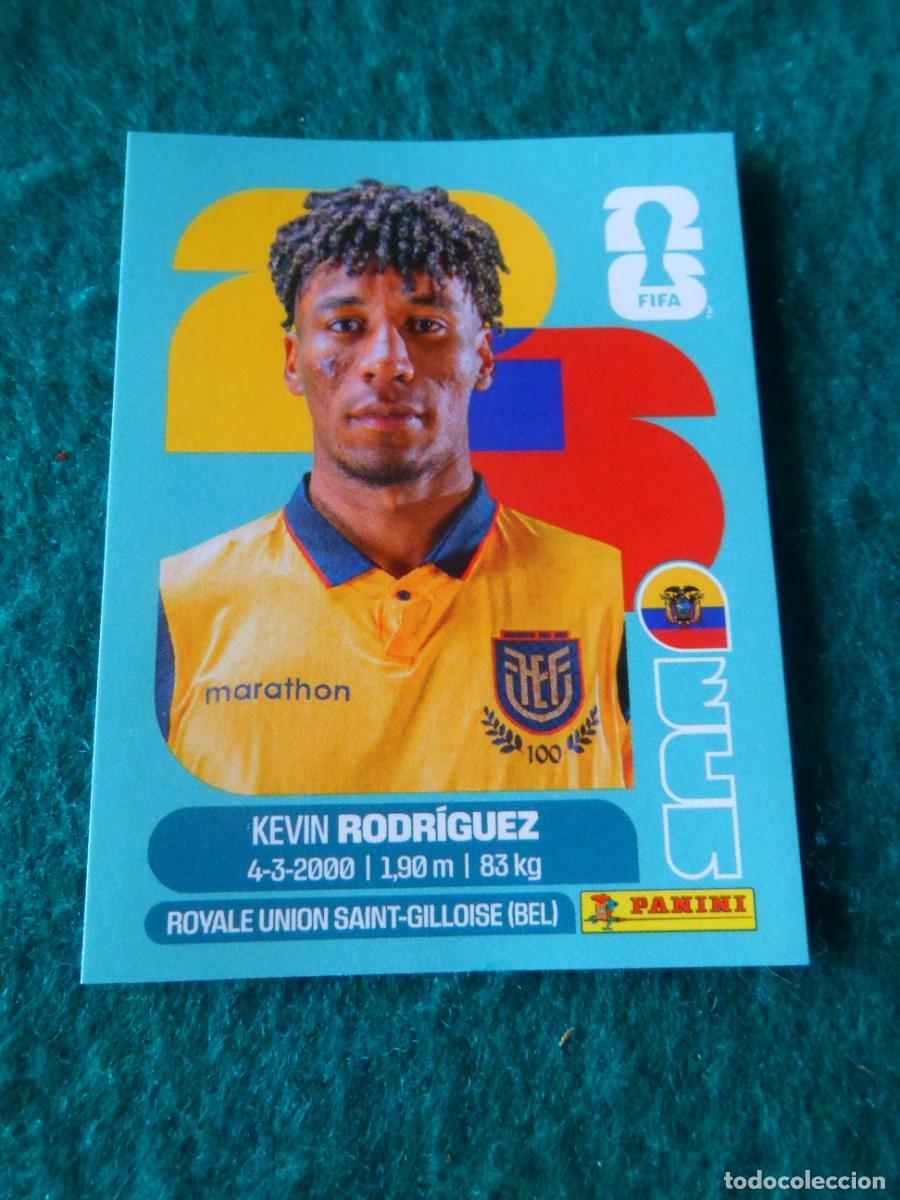 Cromos de f&uacute;tbol: CROMO FIFA WORLD CUP 2026. PANINI. KEVIN RODR&Iacute;GUEZ. ECU 19