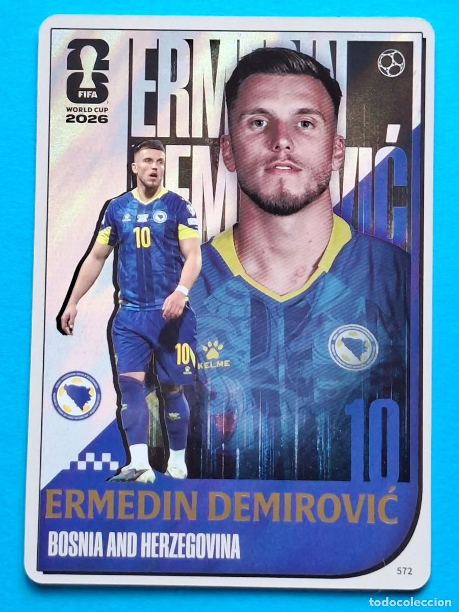 Cromos de f&uacute;tbol: Pictorial #572 ERMEDIN DEMIROVIĆ (Bosnia and Herzegovina) - PANINI KAYOU (China) FIFA World Cup 2026
