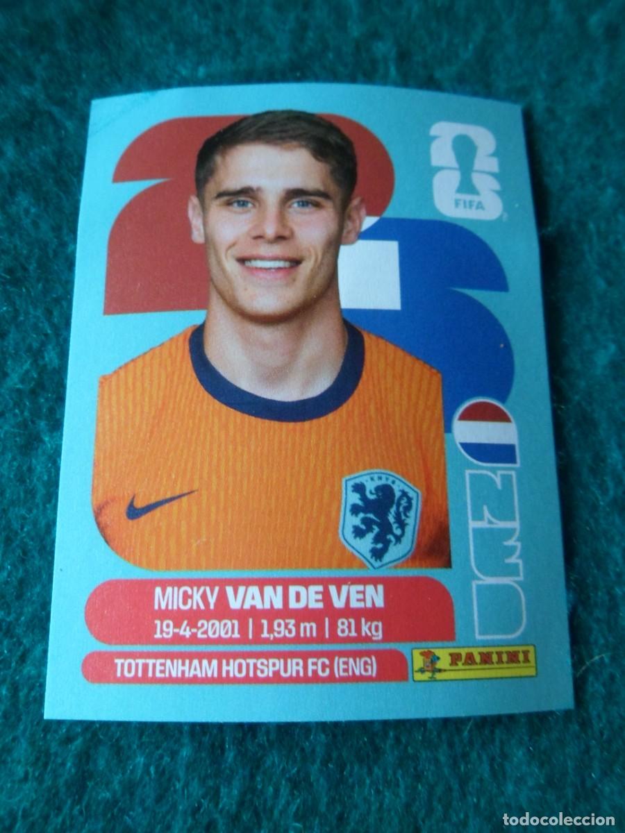 Cromos de f&uacute;tbol: CROMO FIFA WORLD CUP 2026. PANINI. MICKY VAN DE VEN. NED 4