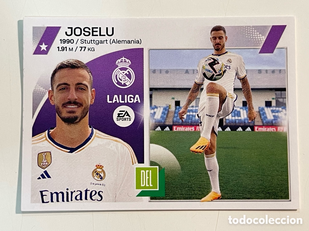 Cromos de f&uacute;tbol: Cromo JOSELU colecci&oacute;n album de cromos LIGA 2023-24 Coleccciones Este Panini