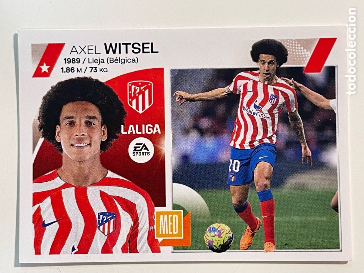 Football Stickers: Cromo AXEL WITSEL colecci&oacute;n album de cromos LIGA 2023-24 Coleccciones Este Panini