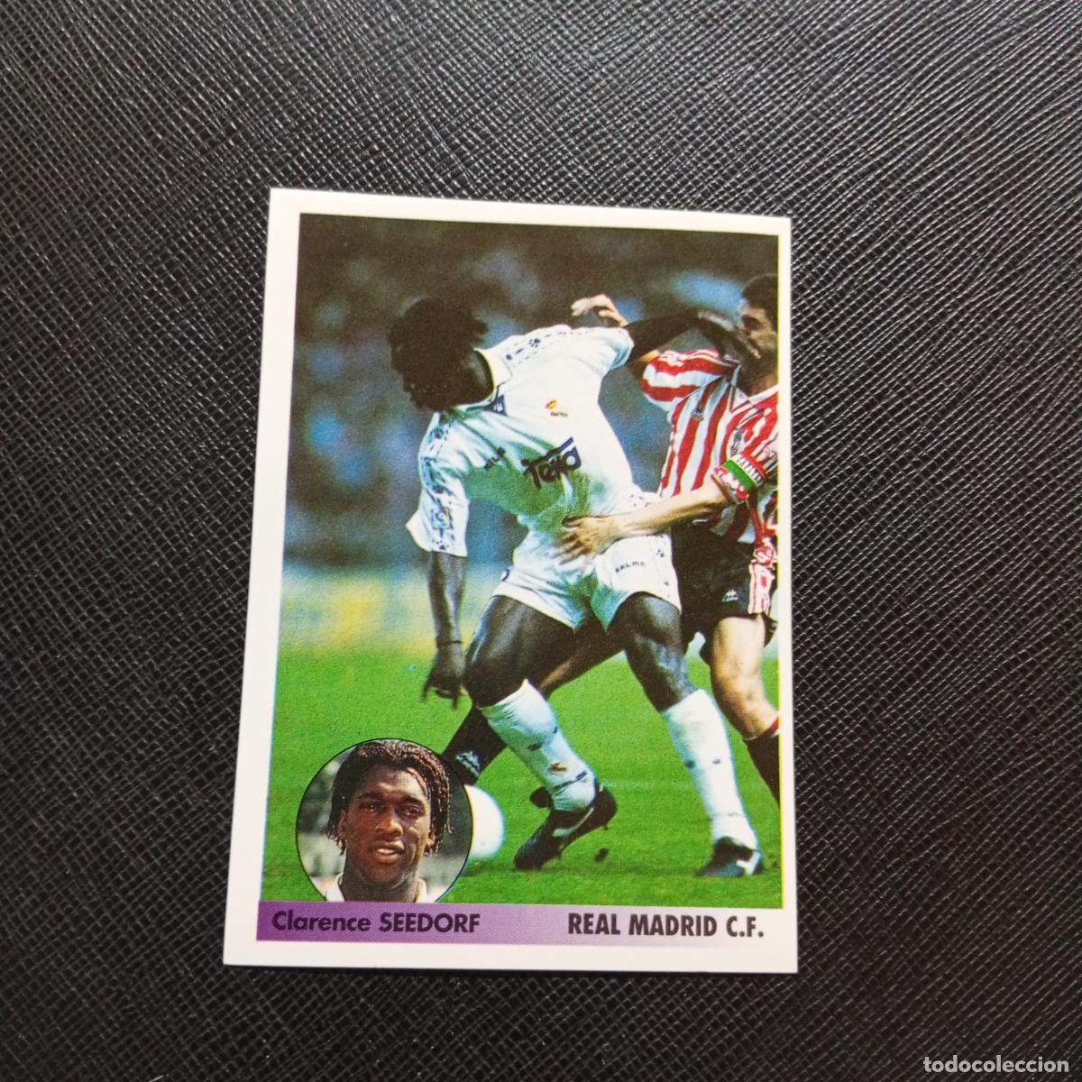 Cromos de f&uacute;tbol: 229 SEEDORF REAL MADRID PANINI 1996 1997 LOS MEJORES EQUIPOS DE EUROPA 96 97 - SIN PEGAR A62 PG136 B