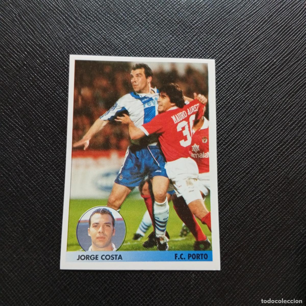 Cromos de f&uacute;tbol: 186 JORGE COSTA OPORTO PANINI 1996 1997 LOS MEJORES EQUIPOS DE EUROPA 96 97 - SIN PEGAR A62 PG118 B