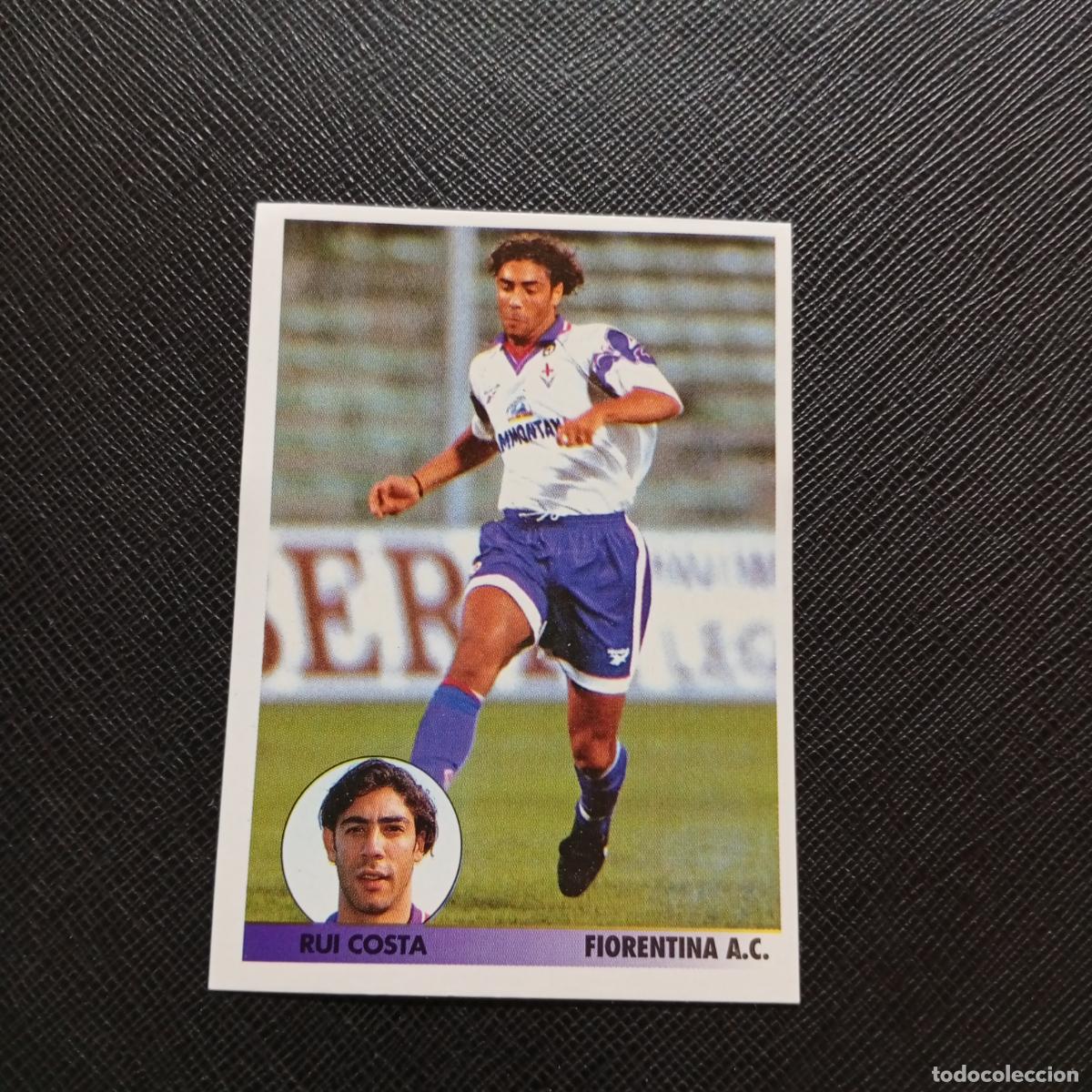 Cromos de f&uacute;tbol: 306 RUI COSTA FIORENTINA PANINI 1996 1997 LOS MEJORES EQUIPOS DE EUROPA 96 97 SIN PEGAR A62 PG136 B