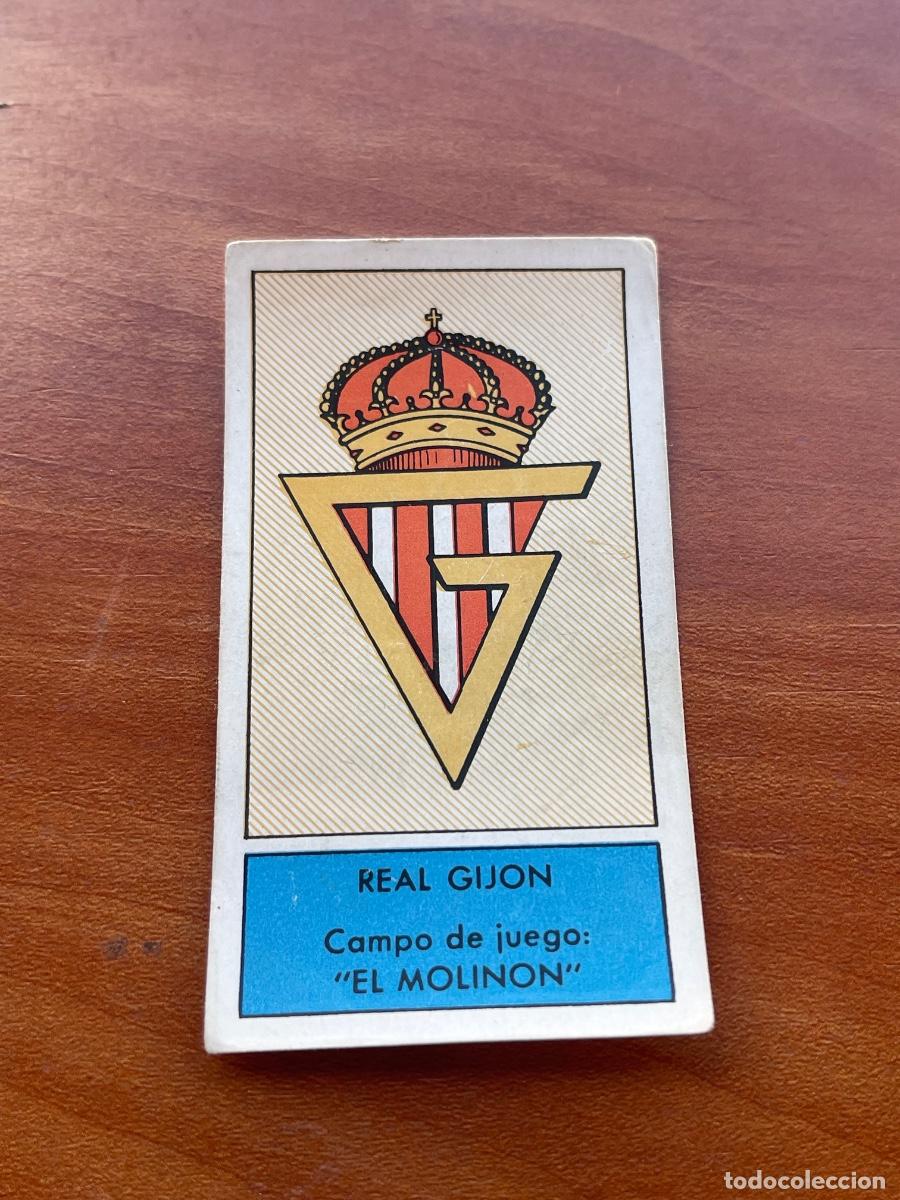 Cromos de f&uacute;tbol: ESDUDO GIJ&Oacute;N Gr&aacute;ficas Bachende liga 1957 1958 sin pegar