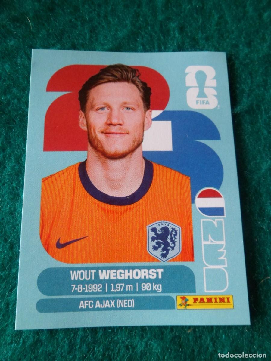 Cromos de f&uacute;tbol: CROMO FIFA WORLD CUP 2026. PANINI. WOUT WEGHORST. NED 19
