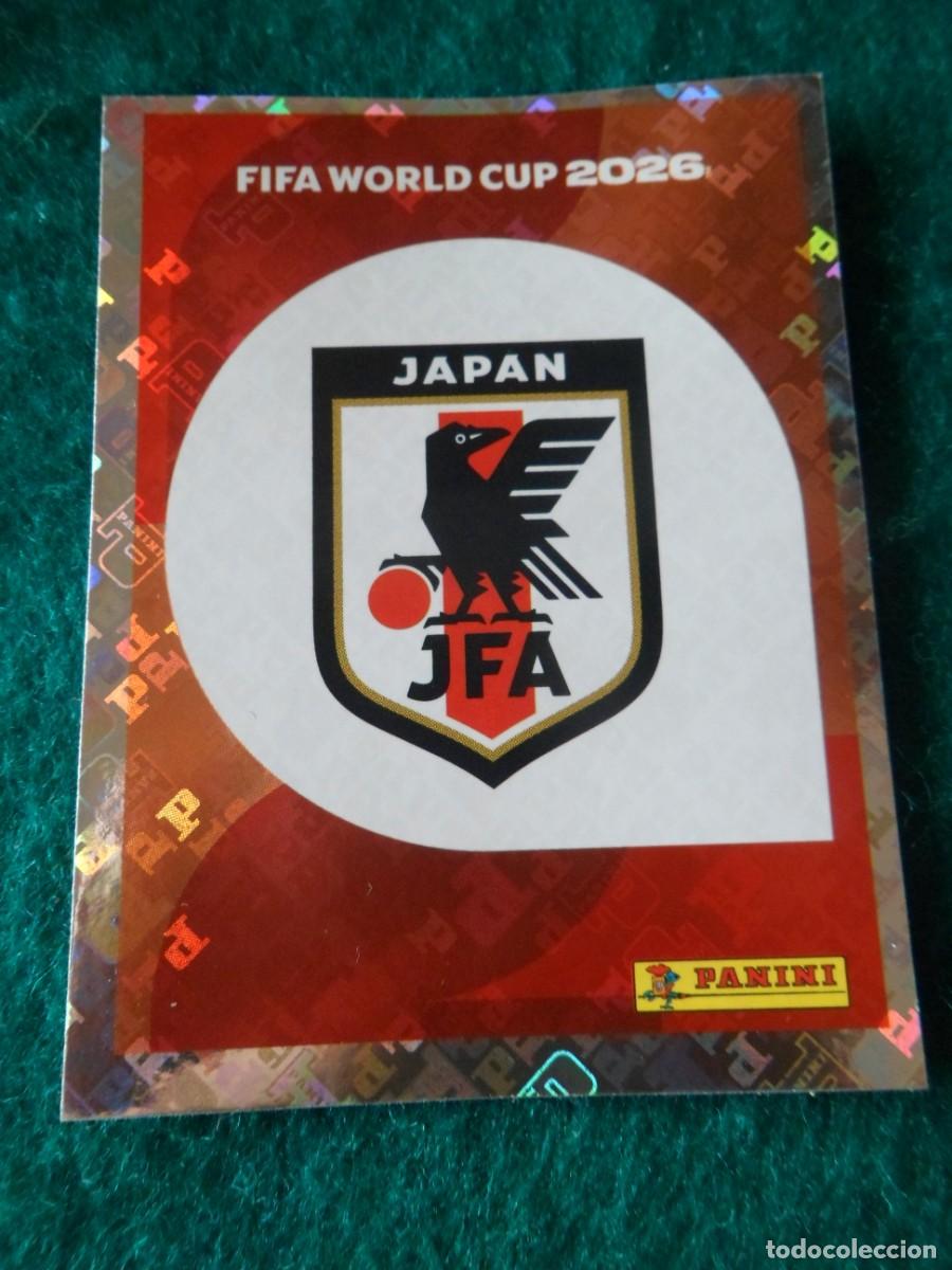 Cromos de f&uacute;tbol: CROMO FIFA WORLD CUP 2026. PANINI. LOGO JAP&Oacute;N. JPN 1