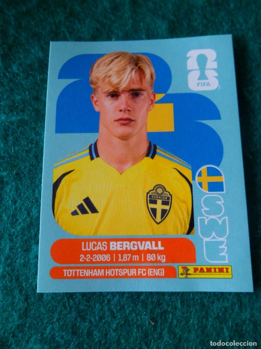 Cromos de f&uacute;tbol: CROMO FIFA WORLD CUP 2026. PANINI. LUCAS BERGVALL. SWE 8