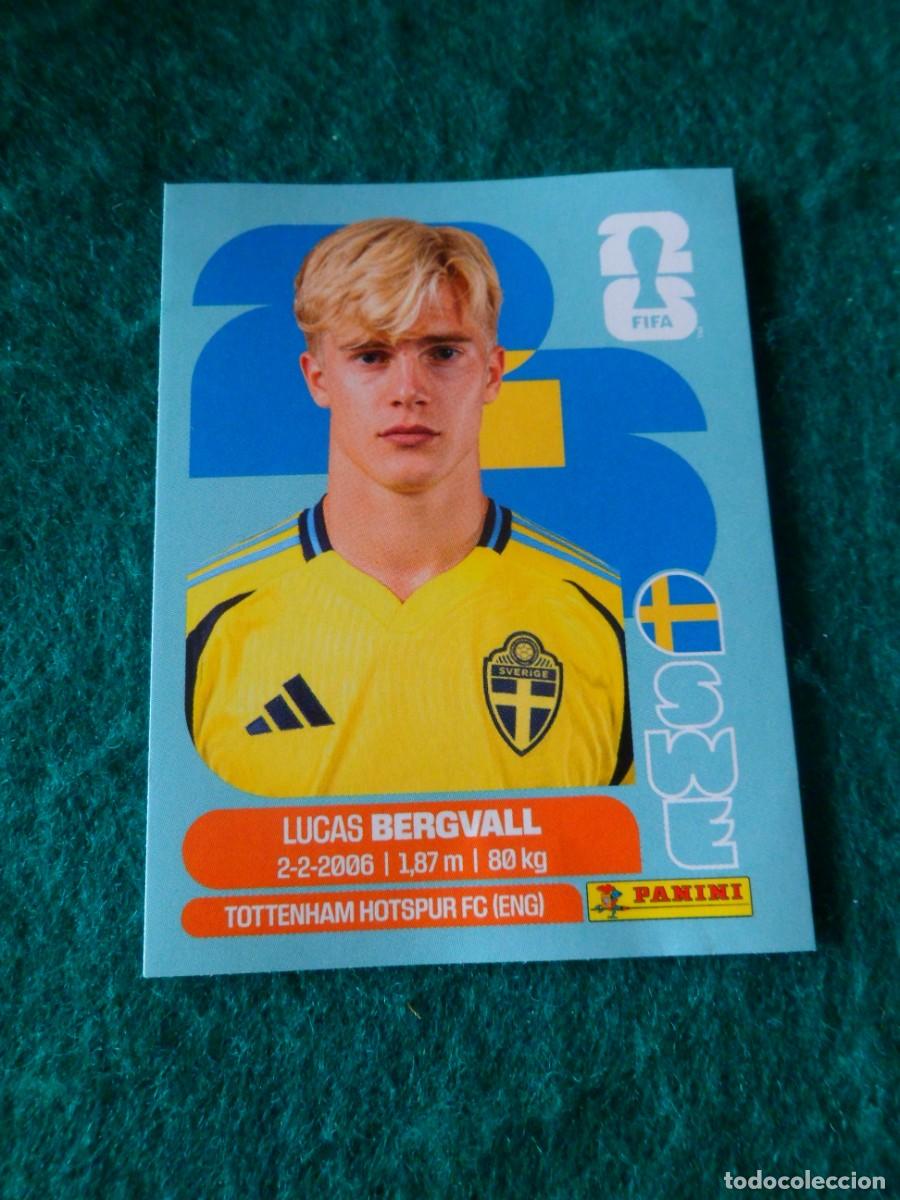 Cromos de f&uacute;tbol: CROMO FIFA WORLD CUP 2026. PANINI. LUCAS BERGVALL. SWE 8