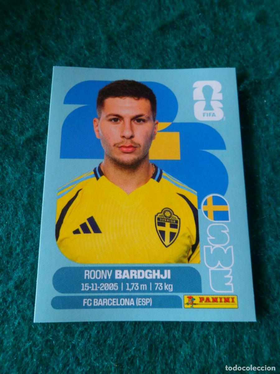 Cromos de f&uacute;tbol: CROMO FIFA WORLD CUP 2026. PANINI. ROONY BARDGHJI. SWE 16