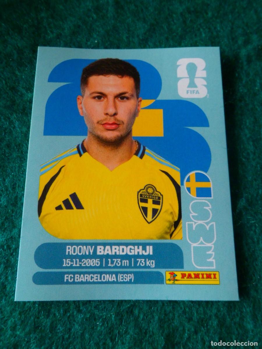 Cromos de f&uacute;tbol: CROMO FIFA WORLD CUP 2026. PANINI. ROONY BARDGHJI. SWE 16