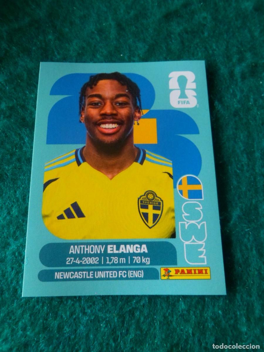 Football Stickers: CROMO FIFA WORLD CUP 2026. PANINI. ANTHONY ELANGA. SWE 18