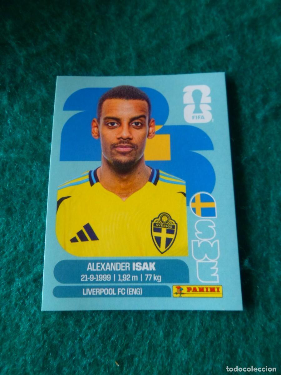 Football Stickers: CROMO FIFA WORLD CUP 2026. PANINI. ALEXANDER ISAK. SWE 19