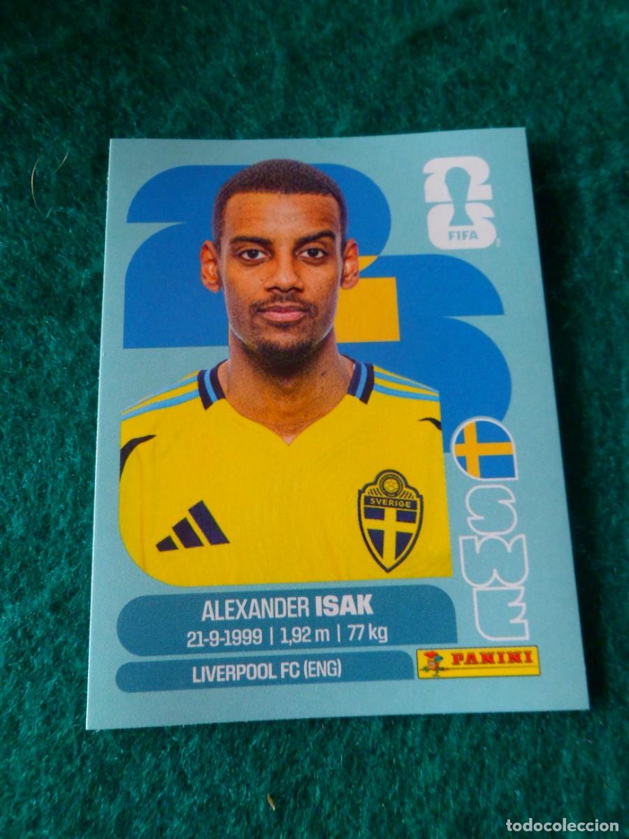 Cartes &agrave; collectionner de Football: CROMO FIFA WORLD CUP 2026. PANINI. ALEXANDER ISAK. SWE 19