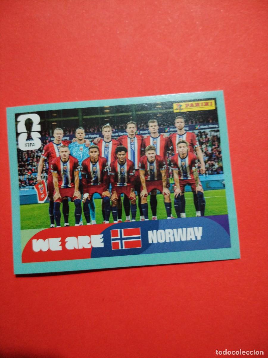 Cromos de f&uacute;tbol: CROMO MUNDIAL 2026 - NORUEGA NOR 13