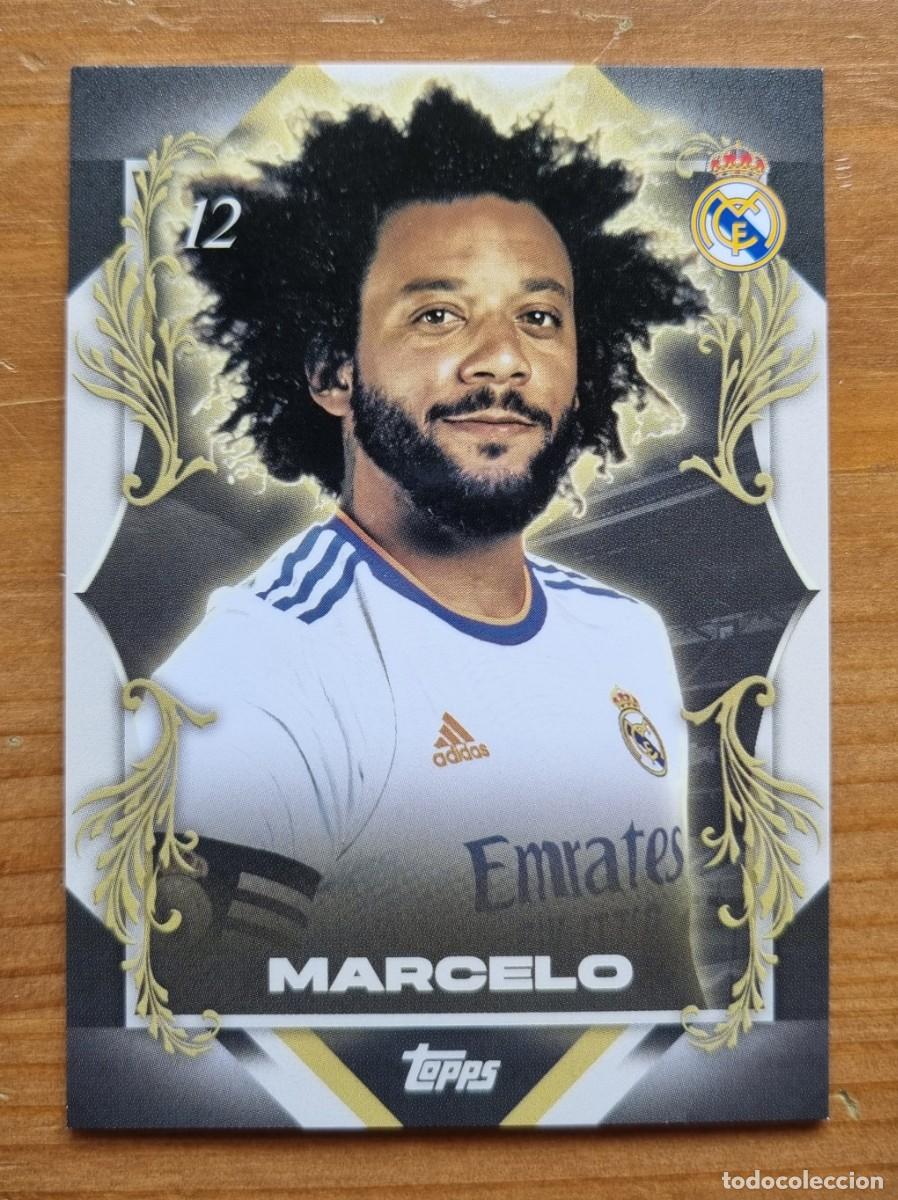 Cromos de f&uacute;tbol: 36 MARCELO (Real Madrid CF) PORTRAIT POSERS. Topps &rdquo;LOS BLANCOS&rdquo; 2025 2026 25 26