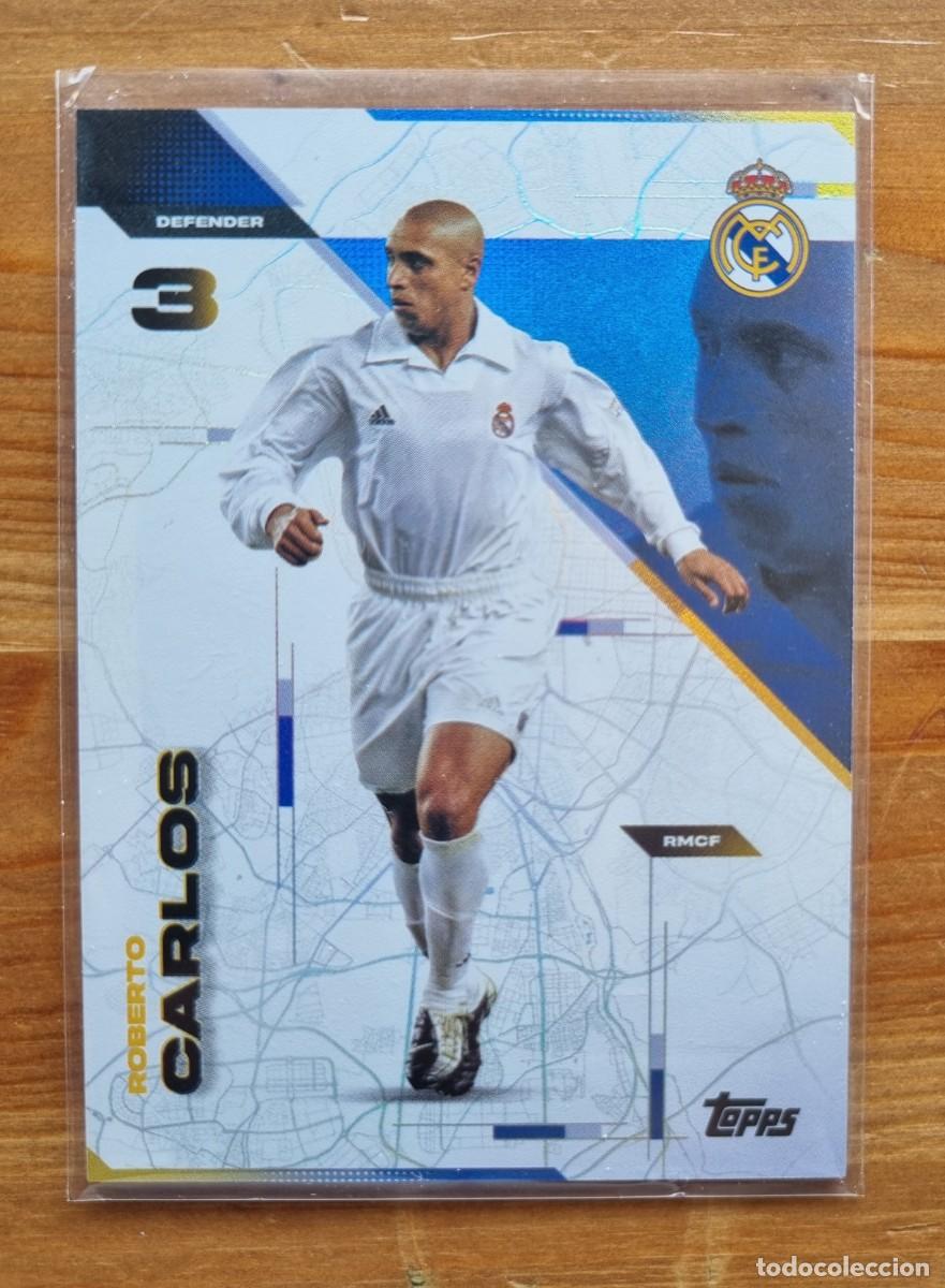 Cromos de f&uacute;tbol: MM-5 ROBERTO CARLOS (Real Madrid CF) MODERN MADRID. Topps &rdquo;LOS BLANCOS&rdquo; 2025 2026 25 26
